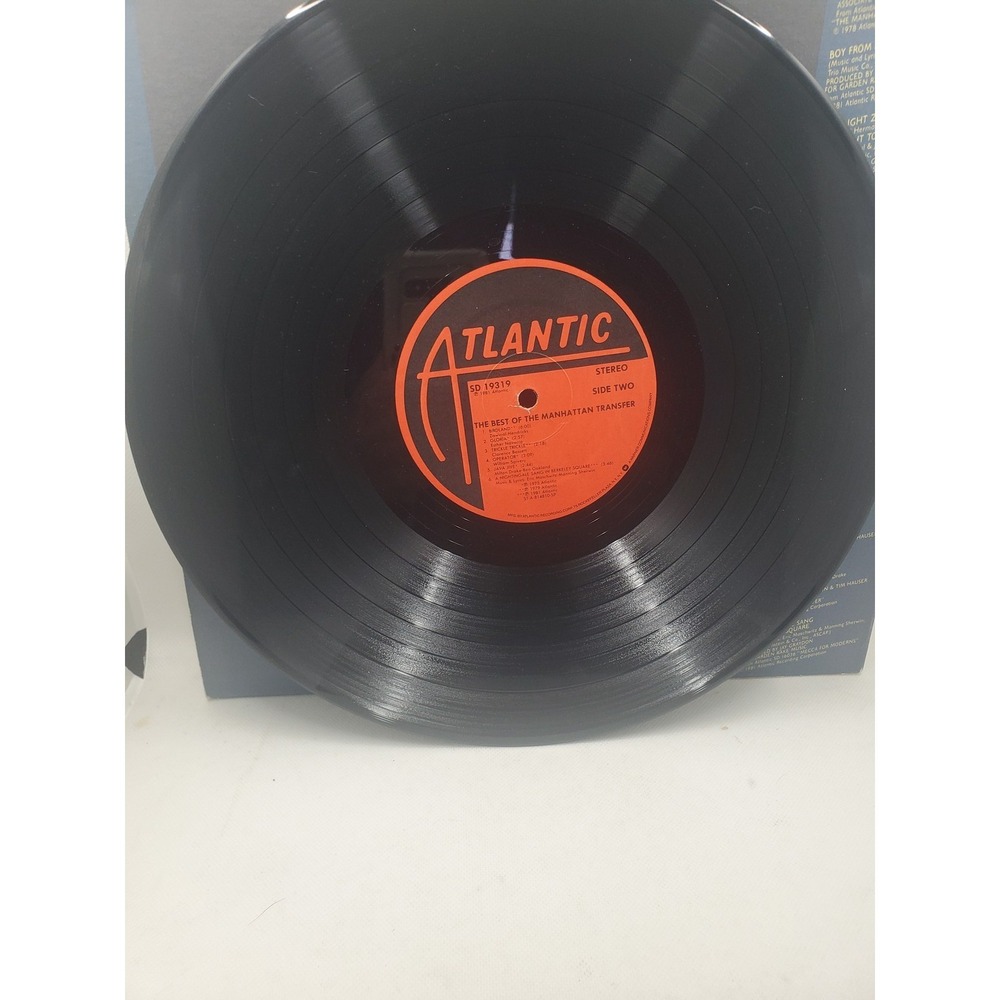 The Manhattan Transfer - The Best Of LP Vinyl Record Album SD 19319 Atlantic - Picture 4 of 5